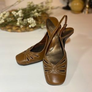 Gianna Bini | slingback |square toe | spring transition